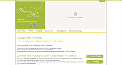 Desktop Screenshot of neuhaushof.bz.it